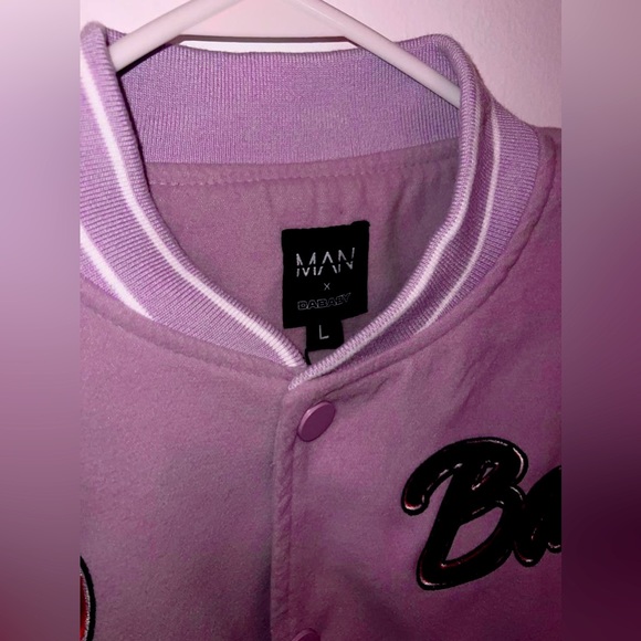 Boohoo MAN X DABABY varsity jacket - Picture 2 of 2